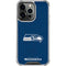 NFL Seattle Seahawks Distressed iPhone 16 Pro Clear Case